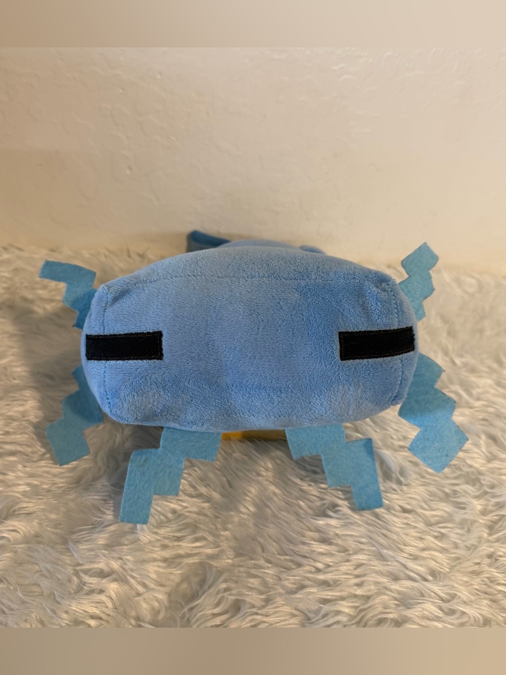 Blue Axolotl Plush Mojang Studios Mattel Stuffed Toy Minecraft 9” Clean